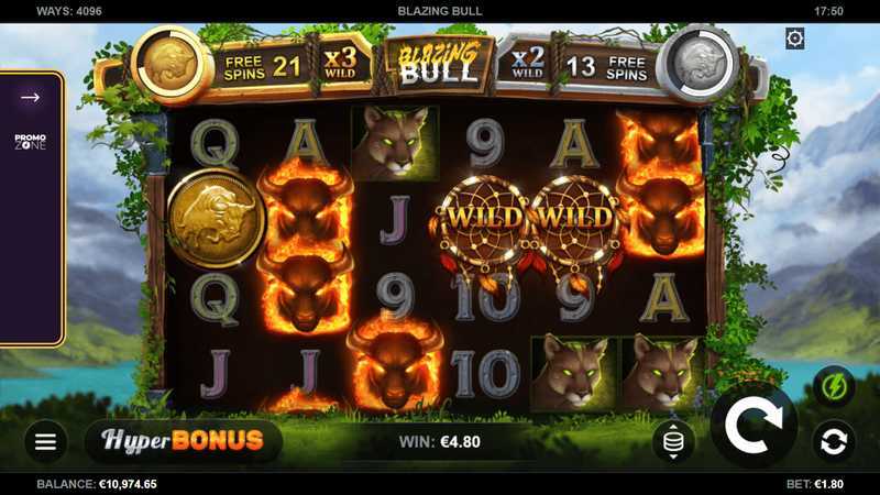 Slot Blazing Bull 2 Mini-Max