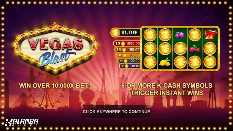 Play Vegas Blast by Kalamba Games