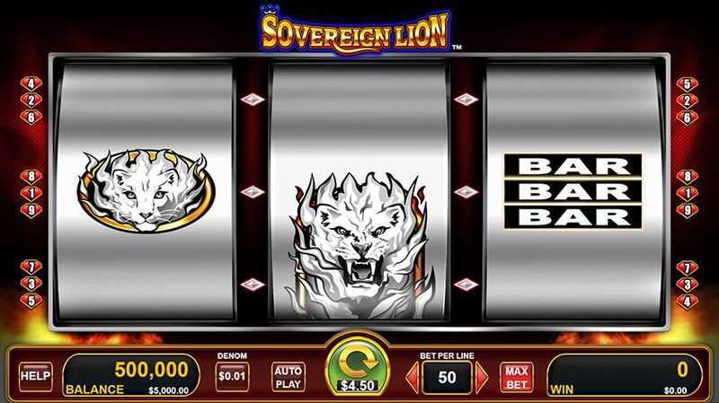 Play Sovereign Lion by Konami