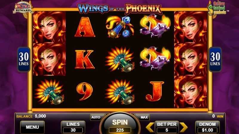 Play Wings of the Phoenix by Konami