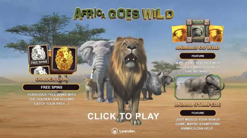 Slot Africa Goes Wild