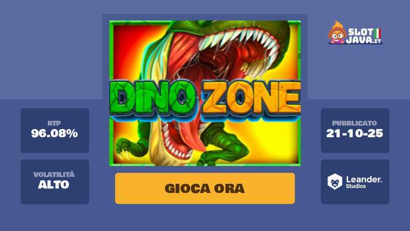 Play Dino Zone by Leander Games