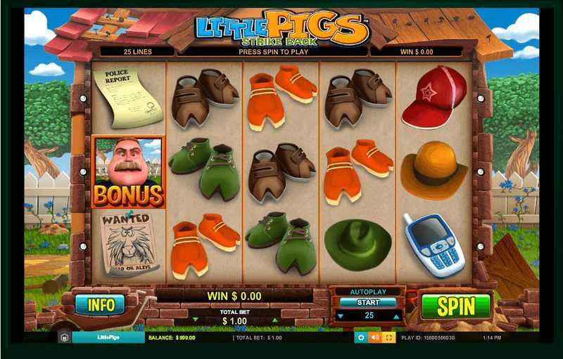 Play Little Pigs by Leander Games