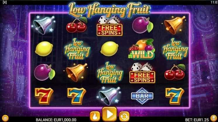 Play Low Hanging Fruit by Leander Games