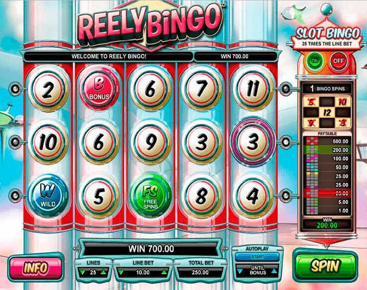 Play Reely Bingo by Leander Games