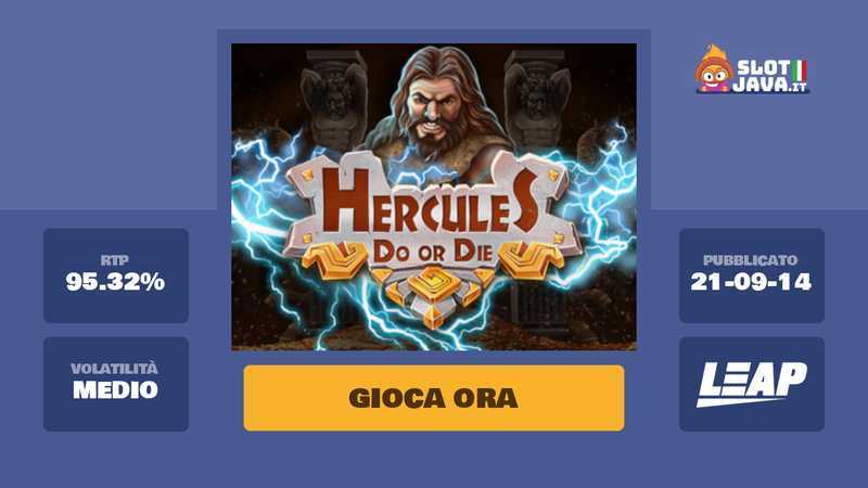 Play Hercules Do or Die by Leap Gaming