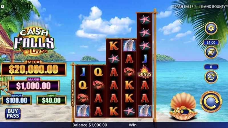 Slot Cash Falls Outback Fortune