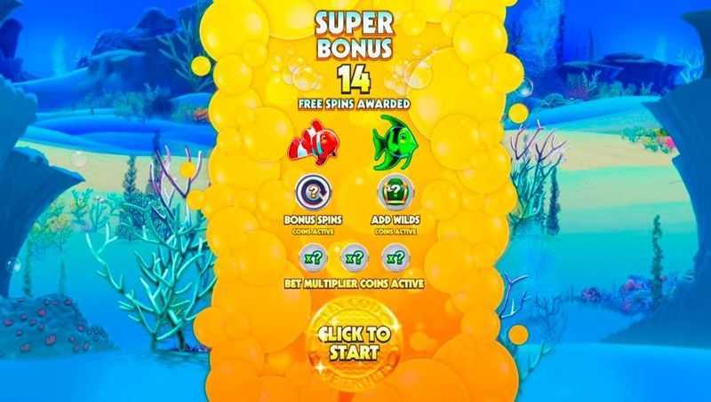 Slot Gold Fish Feeding Time Deluxe Treasure