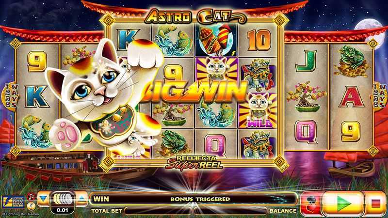 Play Astro Cat by Lightning Box