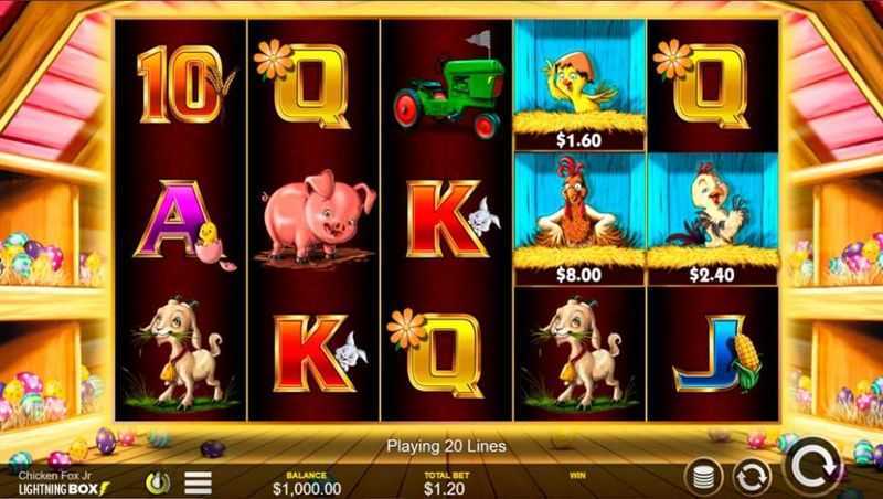 Play Chicken Fox Jr by Lightning Box