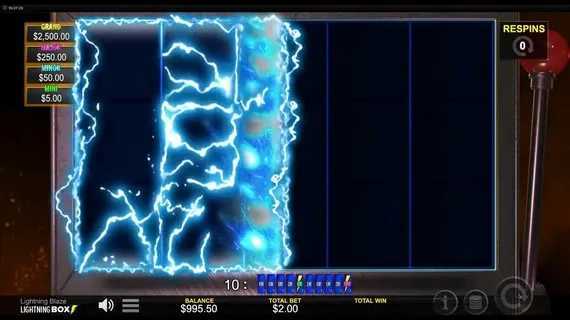 Play Lightning Blaze by Lightning Box