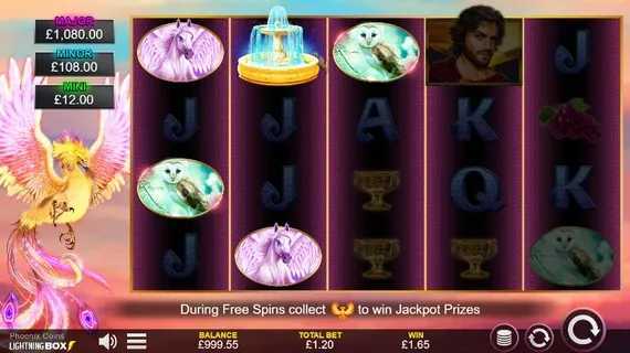 Play Phoenix Coins by Lightning Box