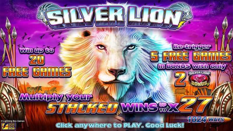 Play Silver Lion by Lightning Box