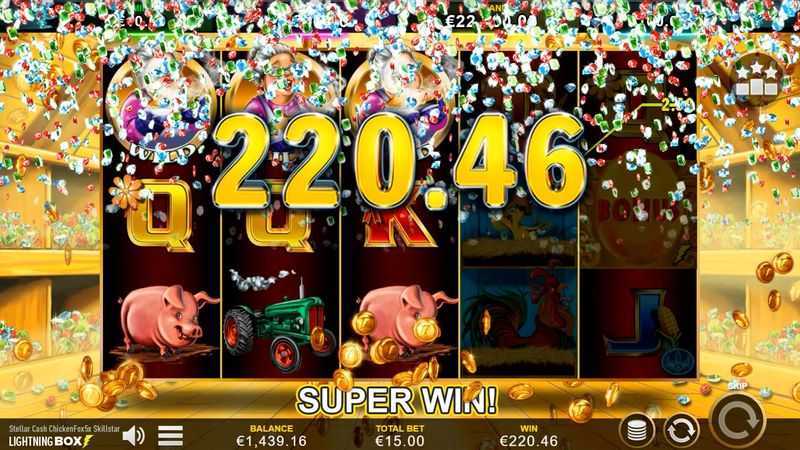 Play Stellar Cash Chicken Fox 5x Skillstar by Lightning Box