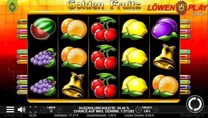 Slot Golden Fruits