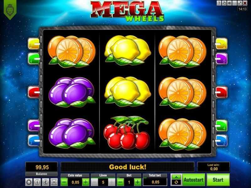 Play Mega Wheels Lionline by Lionline