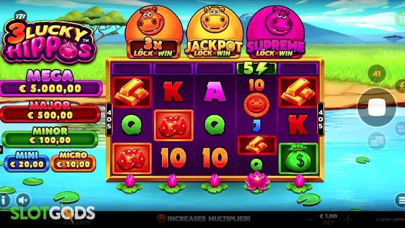 Play 3x Gold Lucky Locks by Live 5