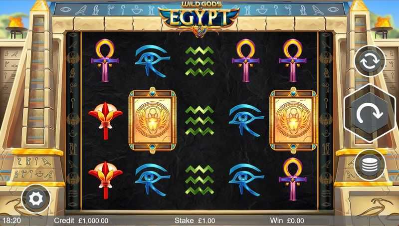 Play Wild Gods of Egypt by Live 5