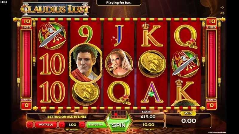 Play Claudius Lust by Lucky Games
