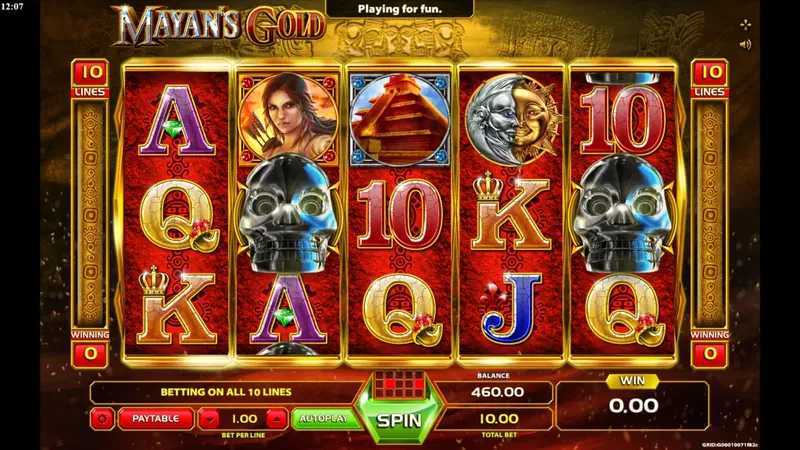 Play Mayan's Gold by Lucky Games