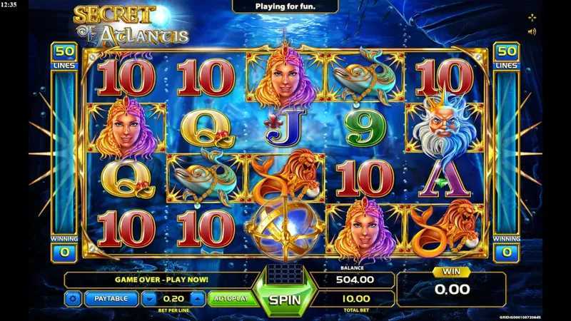 Play Secret of Atlantis by Lucky Games
