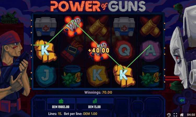 Play Power of Guns Dice by Mancala Gaming