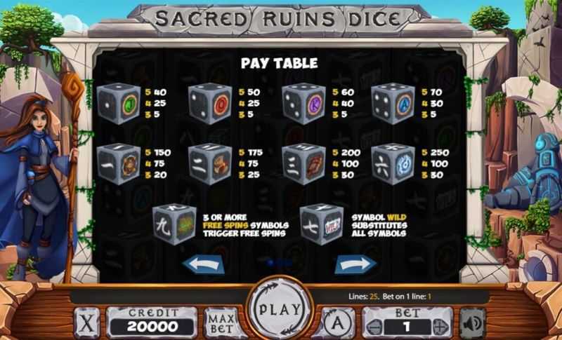 Play Sacred Ruins Dice by Mancala Gaming