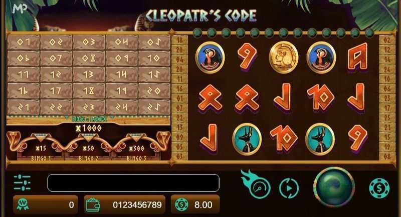 Play Code Cleopatra's by Manna Play