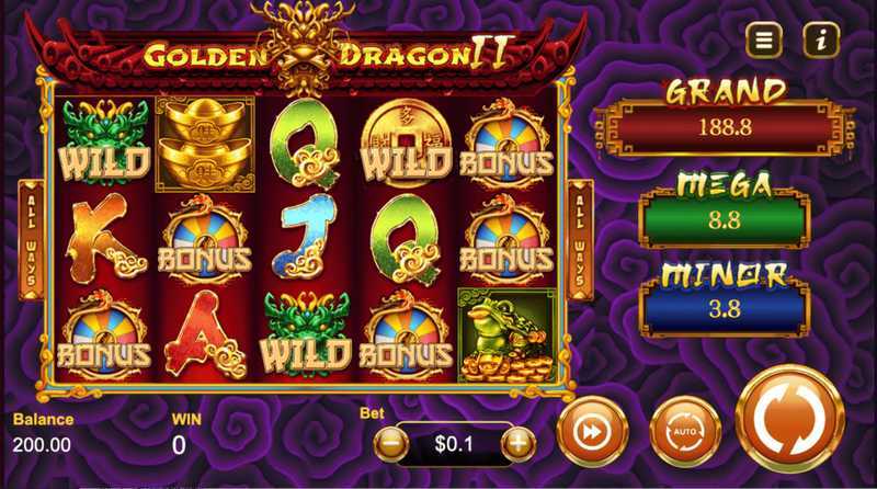 Play Golden Dragon II by Manna Play