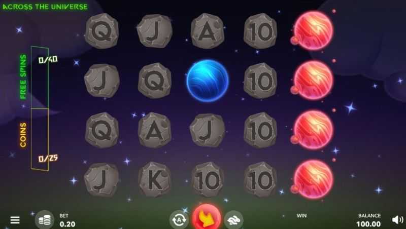 Play Across The Universe by Mascot Gaming