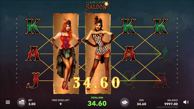 Play CanCan Saloon by Mascot Gaming