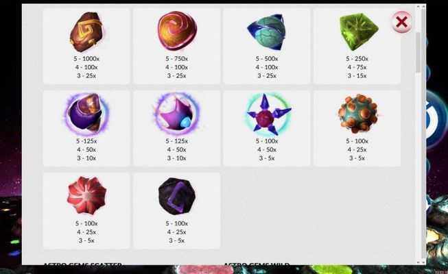 Play Astro Gems by Maverick