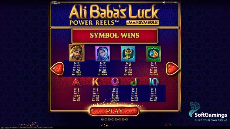 Play Ali Baba's Luck Power Reels by Max Win Gaming