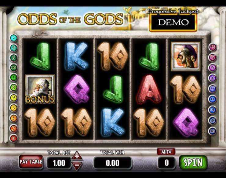 Play Odds of the Gods by Mazooma