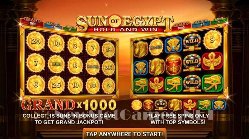 Play Egypt Sun HD by Merkur