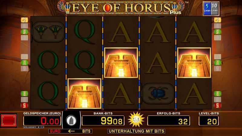 Play Eye of Horus by Merkur