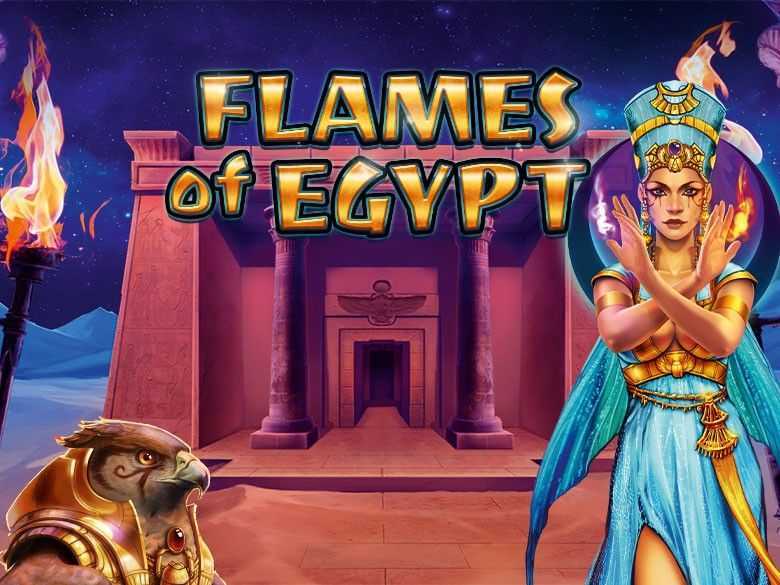 Play Flames Of Egypt by Merkur