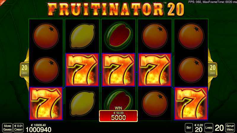 Play Fruitinator by Merkur