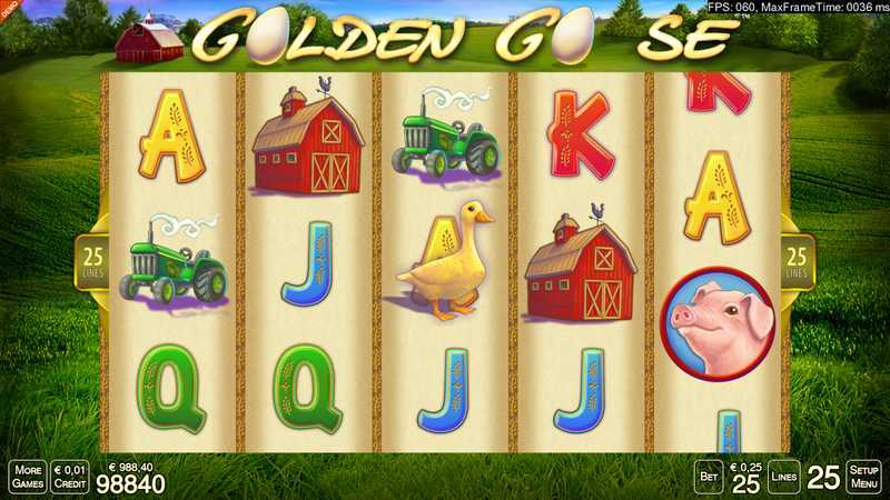 Play Golden Goose by Merkur