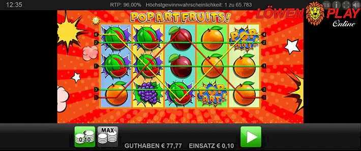 Play Pop Art Fruits by Merkur