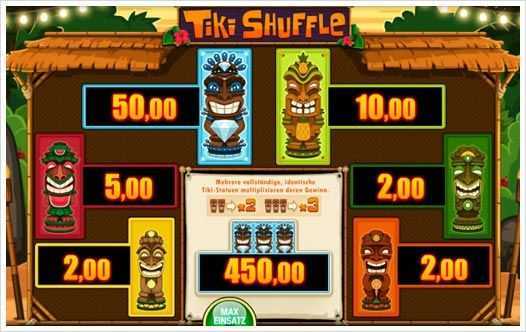 Play Shuffle Tiki by Merkur