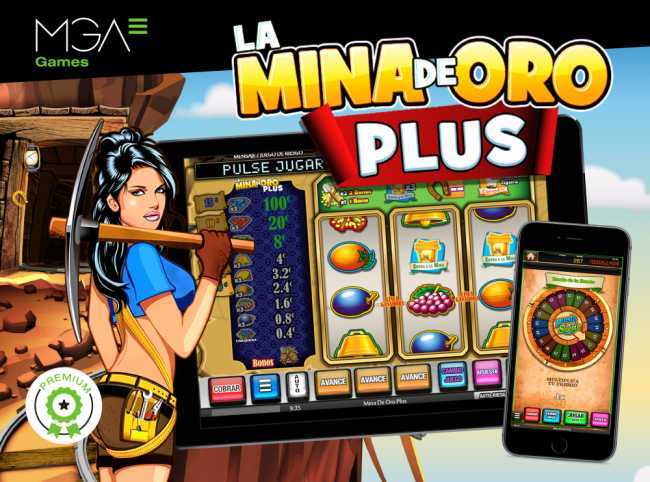 Play La Mina de Oro Plus by Mga Games