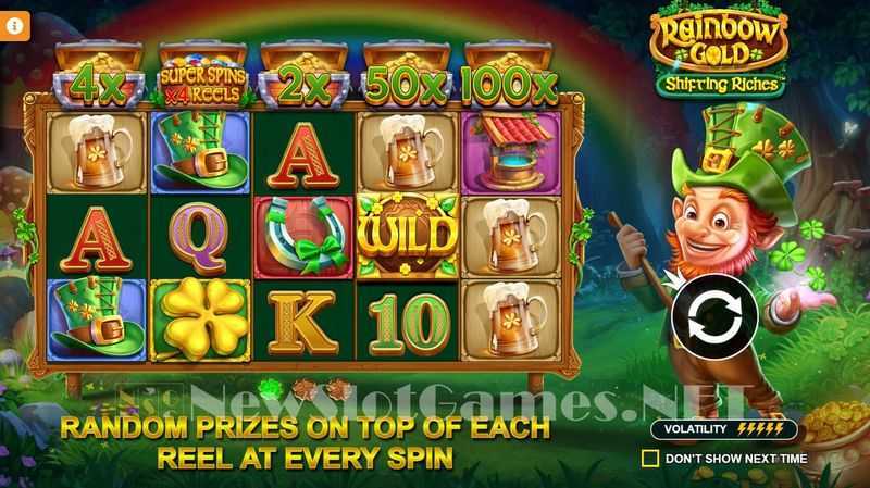 Play Rainbow Gold Fortunes by Mga Games