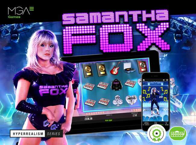 Play Samantha Fox by Mga Games