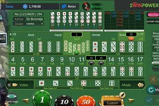 Play Lucky Sic Bo by Micro Sova