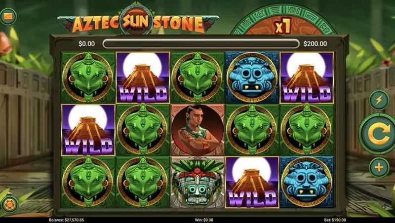 Play Aztec Sun Stone by Mobilots