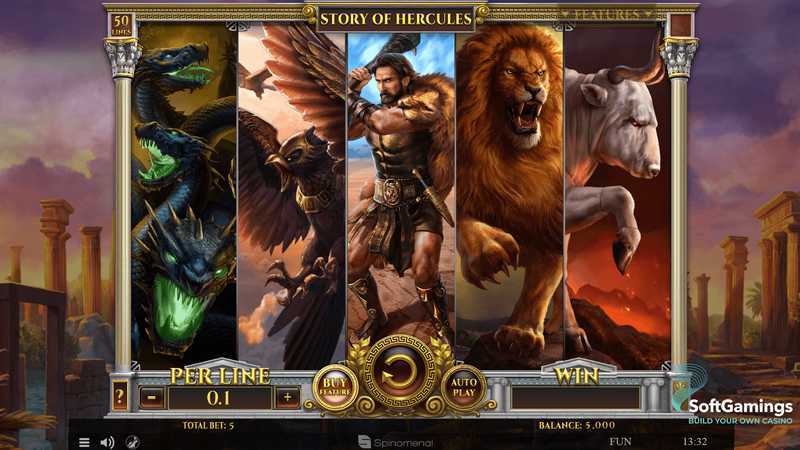 Play Hercules in the Underworld by Mobilots