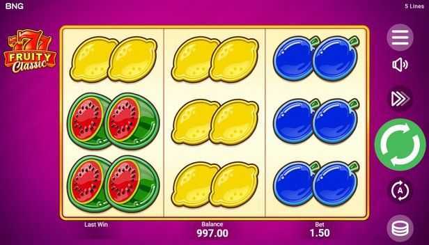 Play Fruity 777 by Mplay