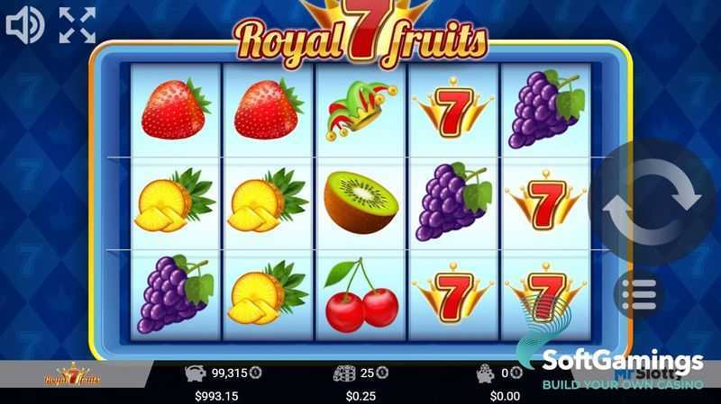 Play Tropical7Fruits by Mrslotty