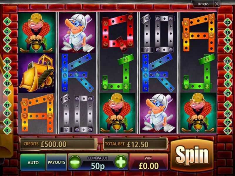 Play Construction Cash by Multislot